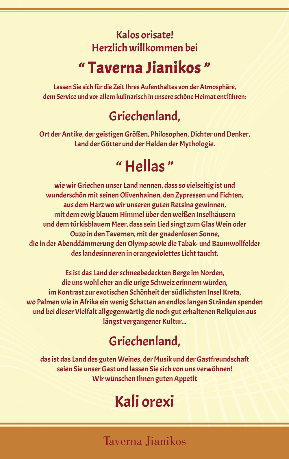 Taverna Jianikos Lichtenrade Speisekarte 3